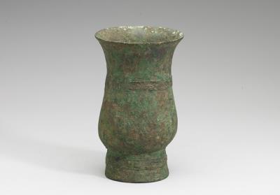 图片[3]-Zhi wine vessel dedicated to Zu Xin, early Western Zhou period, c. 11th-10th century BCE-China Archive
